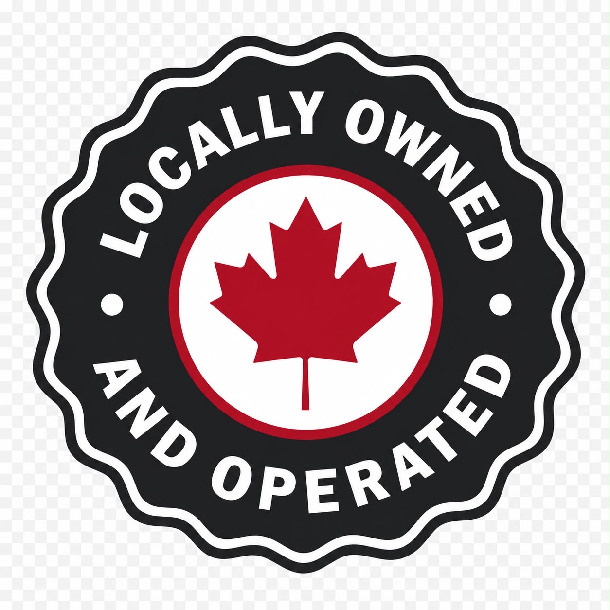 Locally Owned and Operated Canada seal